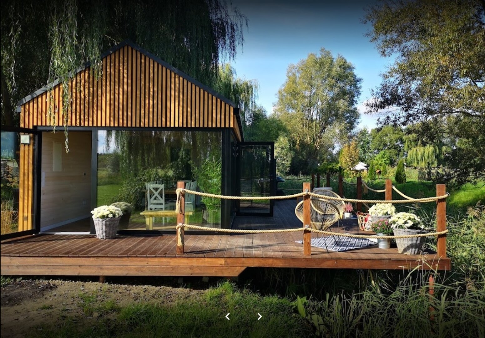 Domek fiński z sauną